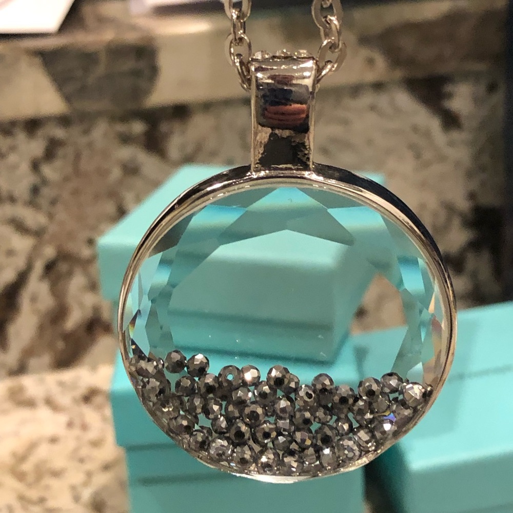 Large Circle Pendant Necklace
